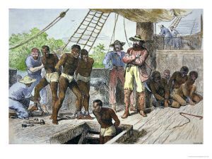 Gevangenen op het slavenschip Leusden (foto: http://zeelandboeken.pzc.wegenerwordpress.nl/geschiedenis/het-slavenschip-leusden/